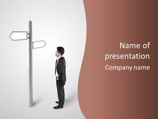 Man Businessman Concept PowerPoint Template