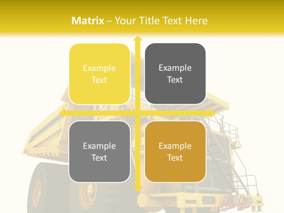 Big Isolated Dirt PowerPoint Template