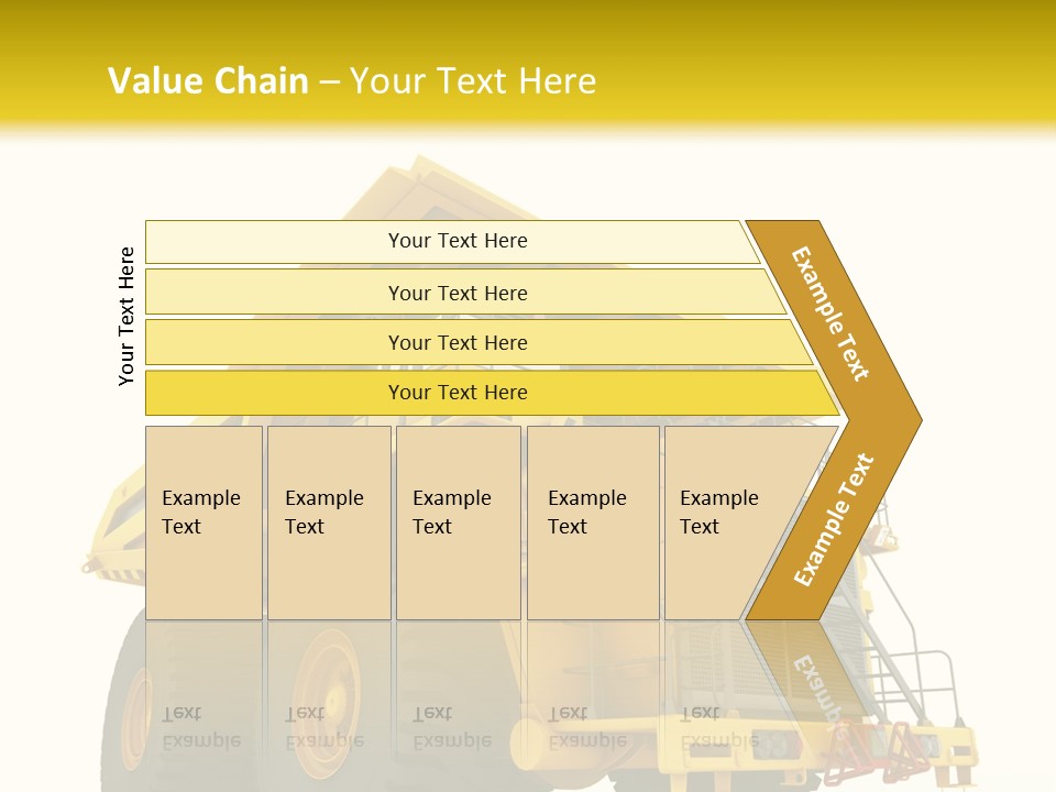 Big Isolated Dirt PowerPoint Template