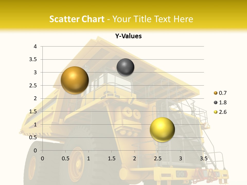 Big Isolated Dirt PowerPoint Template