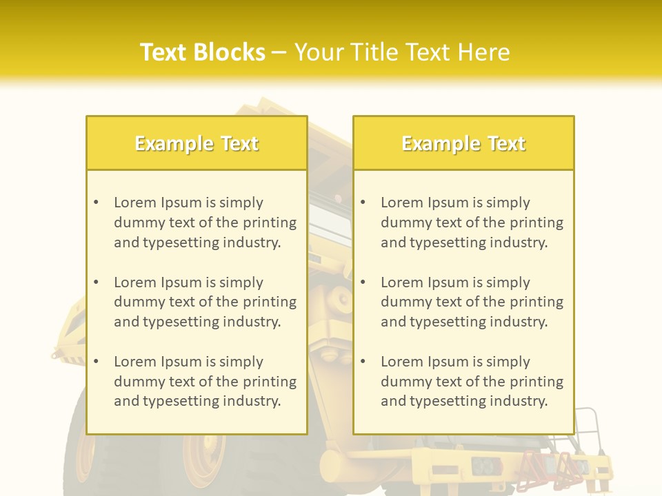 Big Isolated Dirt PowerPoint Template