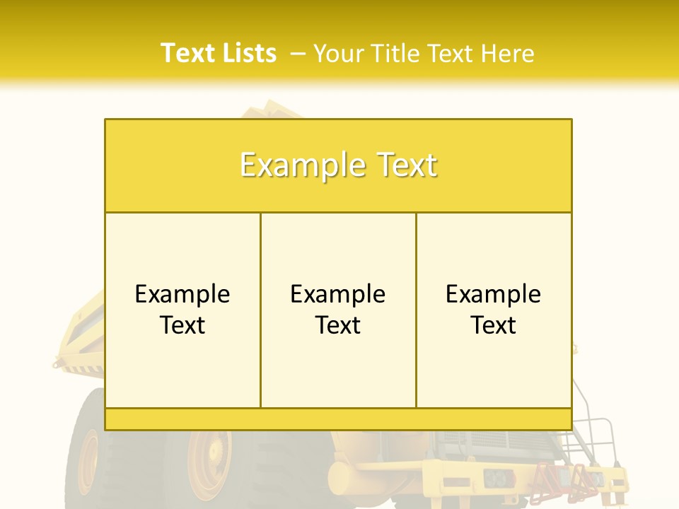 Big Isolated Dirt PowerPoint Template