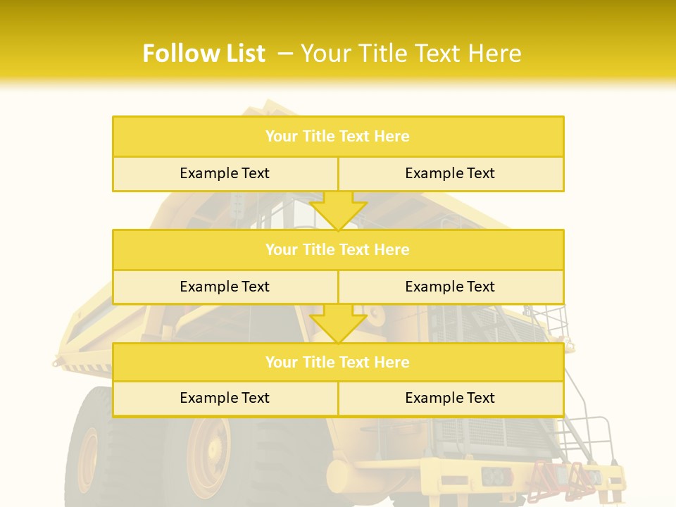 Big Isolated Dirt PowerPoint Template
