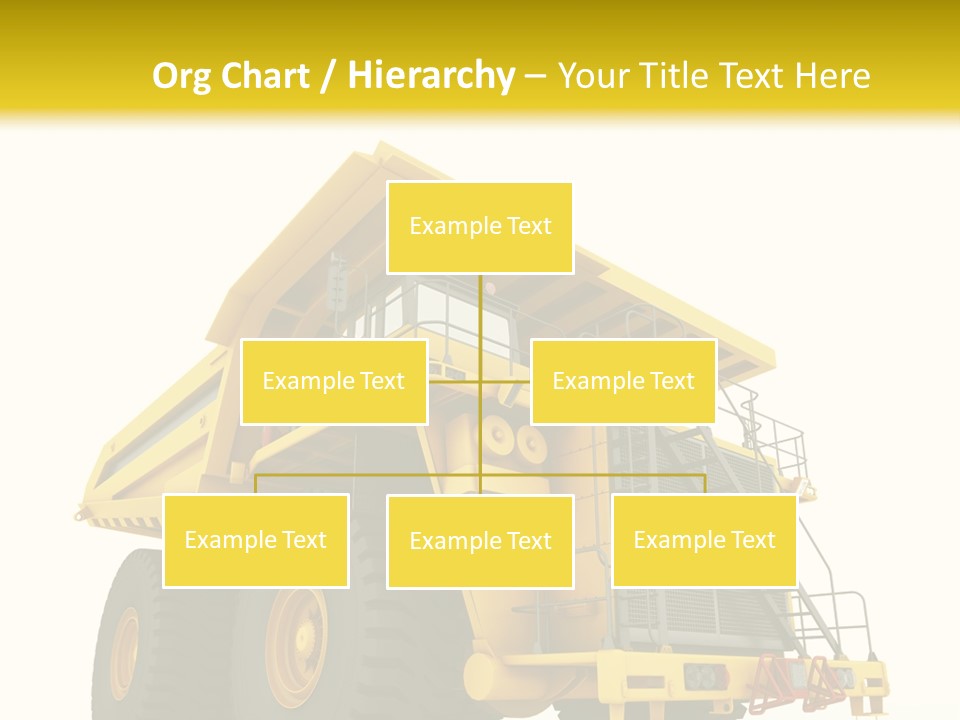 Big Isolated Dirt PowerPoint Template