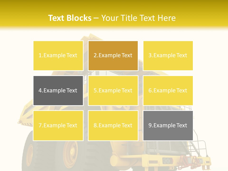 Big Isolated Dirt PowerPoint Template