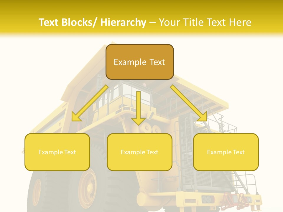 Big Isolated Dirt PowerPoint Template
