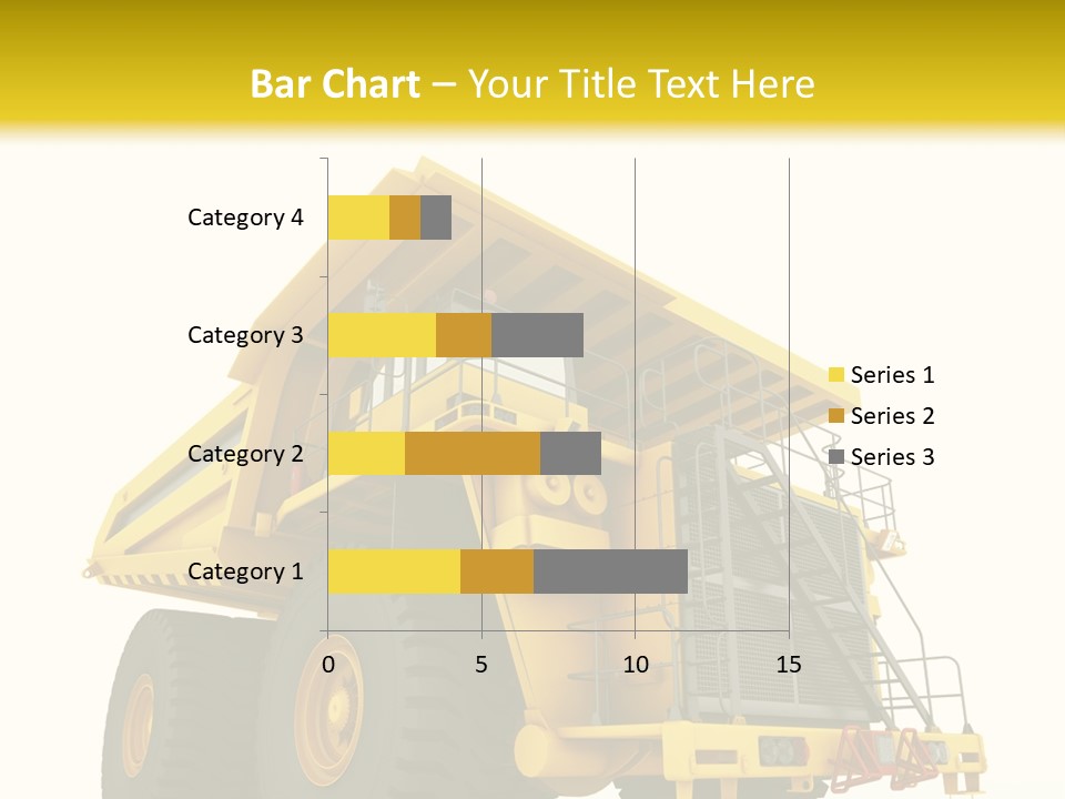Big Isolated Dirt PowerPoint Template