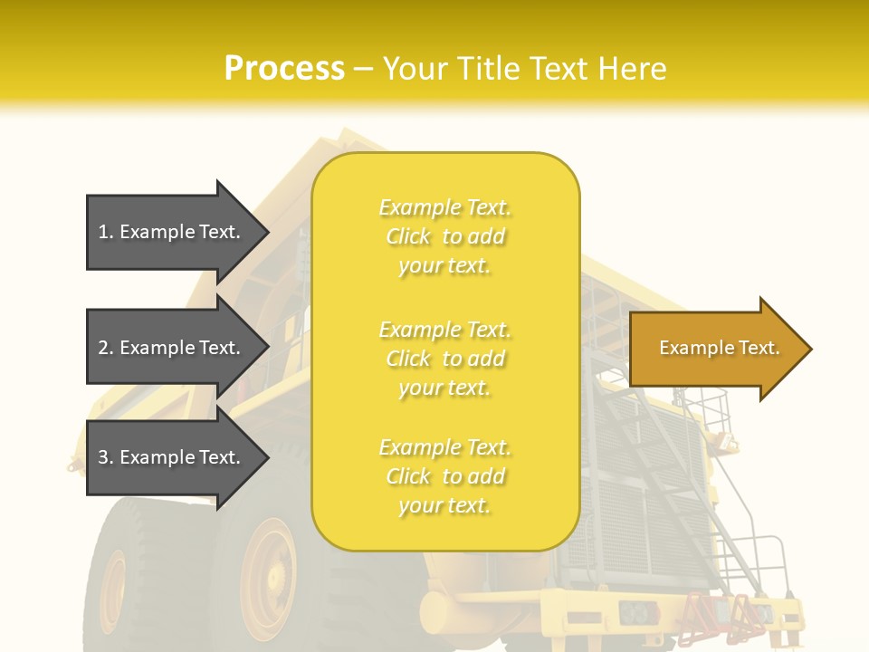 Big Isolated Dirt PowerPoint Template