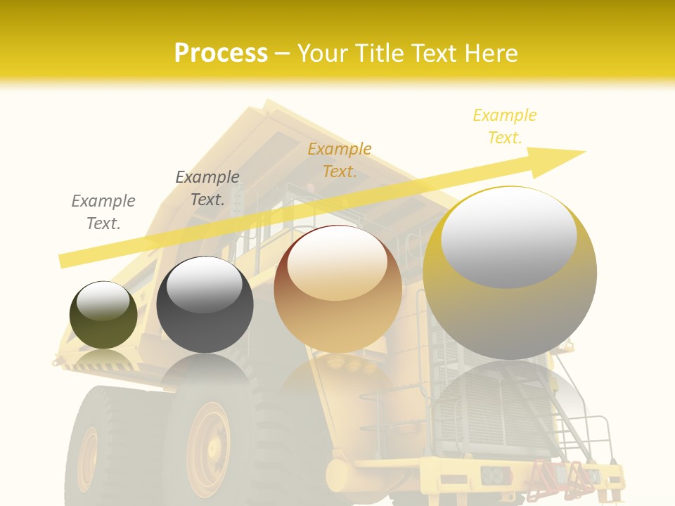 Big Isolated Dirt PowerPoint Template