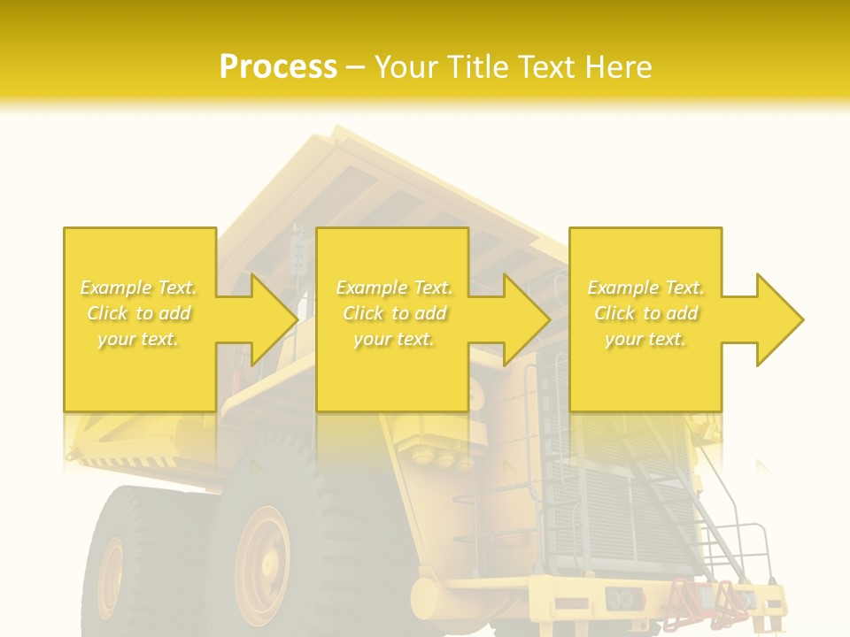 Big Isolated Dirt PowerPoint Template