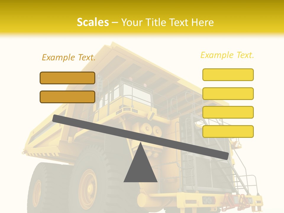 Big Isolated Dirt PowerPoint Template