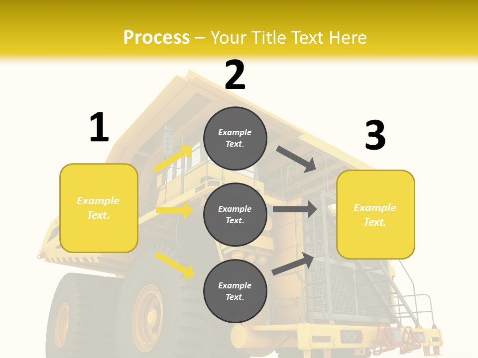 Big Isolated Dirt PowerPoint Template