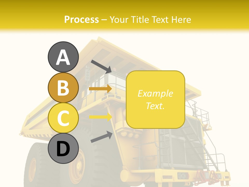 Big Isolated Dirt PowerPoint Template