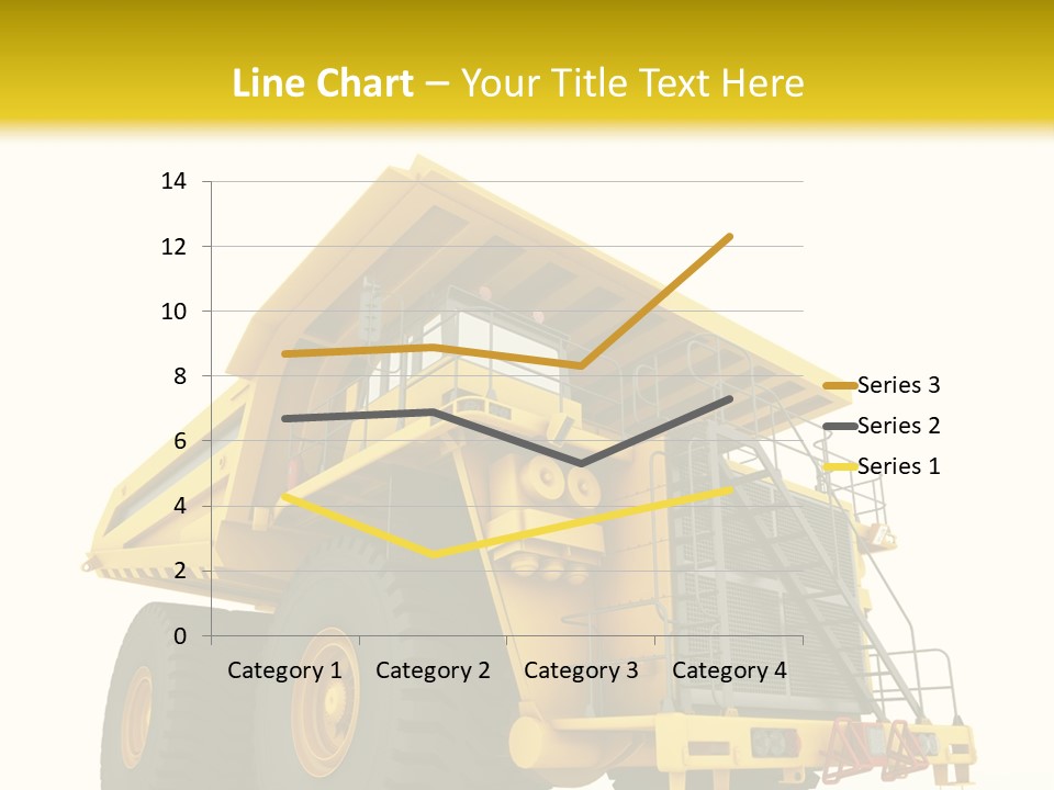 Big Isolated Dirt PowerPoint Template
