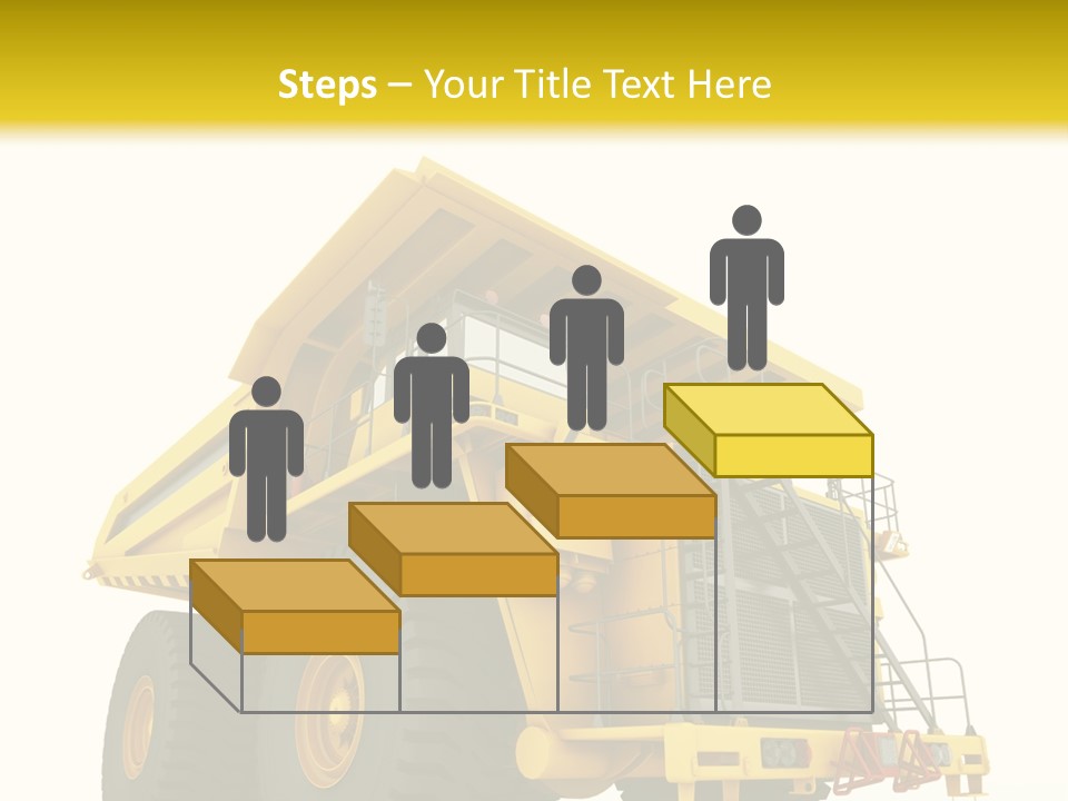 Big Isolated Dirt PowerPoint Template