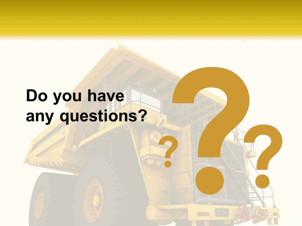 Big Isolated Dirt PowerPoint Template