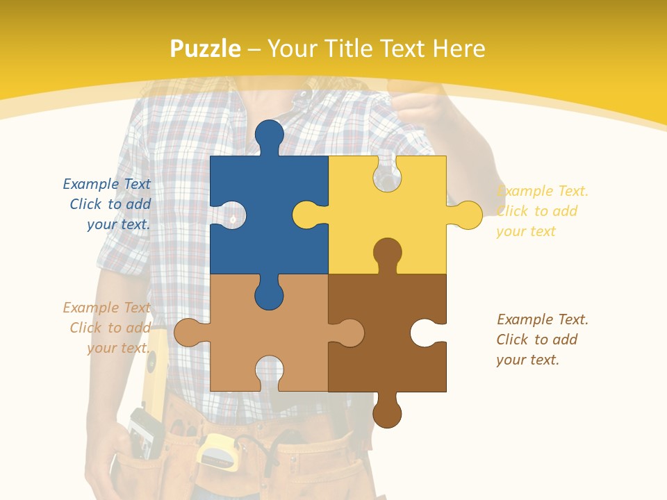 Trategy Teamwork Together PowerPoint Template