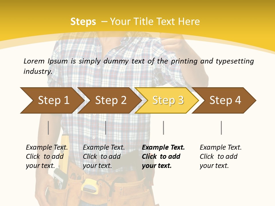 Trategy Teamwork Together PowerPoint Template