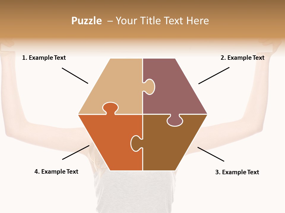 Studio Shot Positive Smile PowerPoint Template