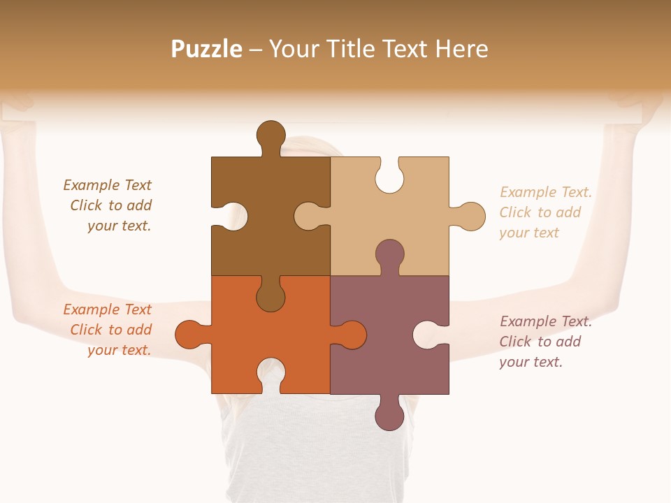 Studio Shot Positive Smile PowerPoint Template