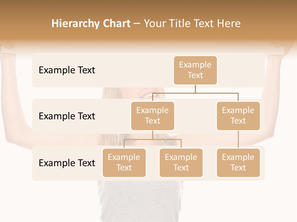 Studio Shot Positive Smile PowerPoint Template