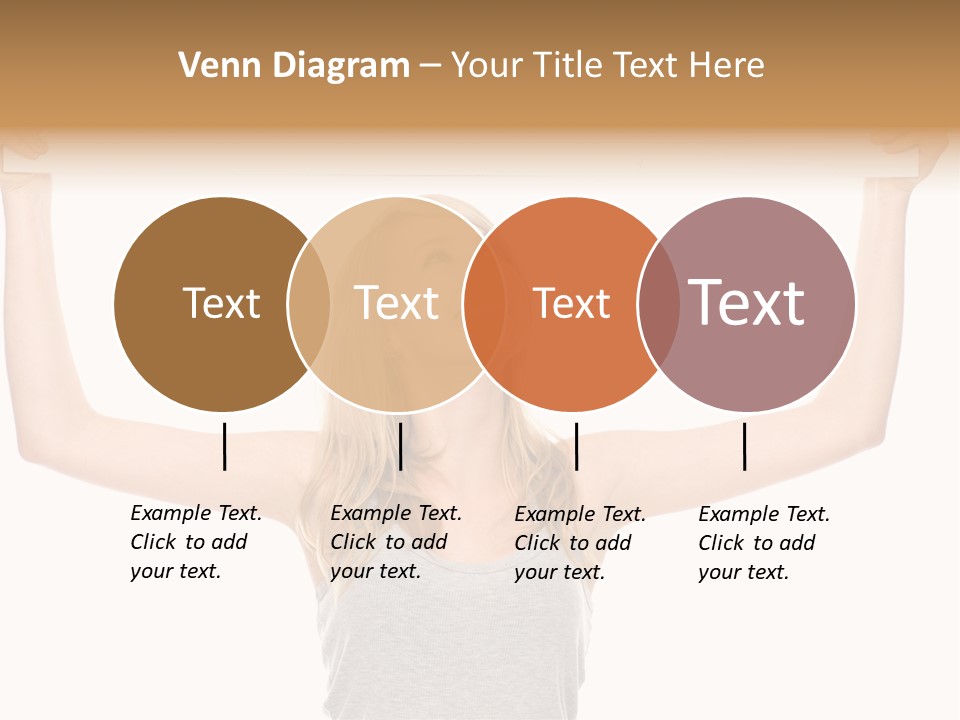 Studio Shot Positive Smile PowerPoint Template