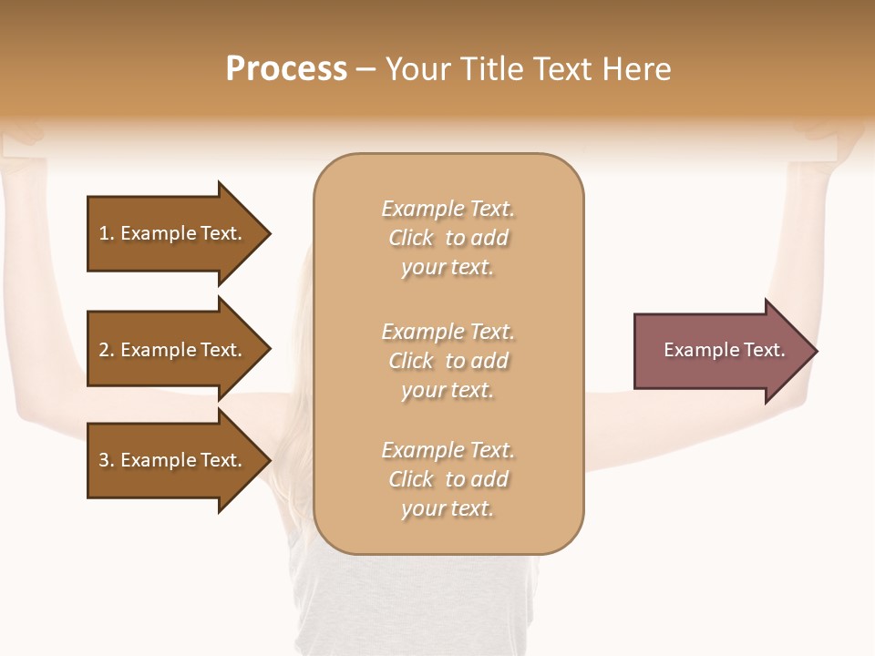 Studio Shot Positive Smile PowerPoint Template