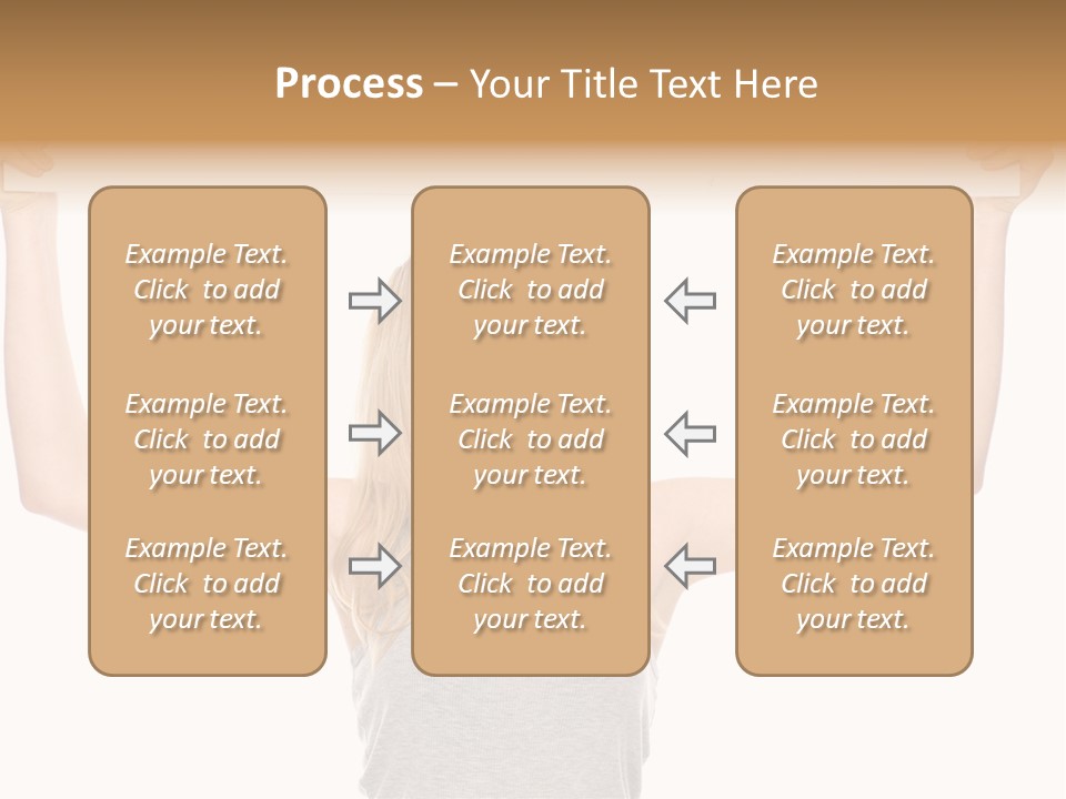 Studio Shot Positive Smile PowerPoint Template