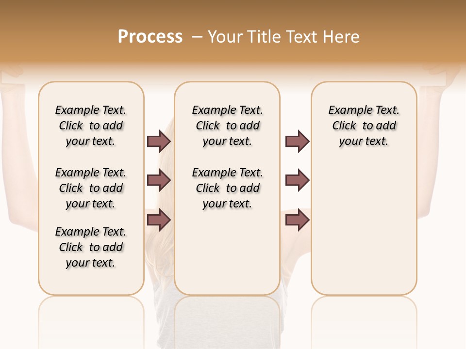 Studio Shot Positive Smile PowerPoint Template