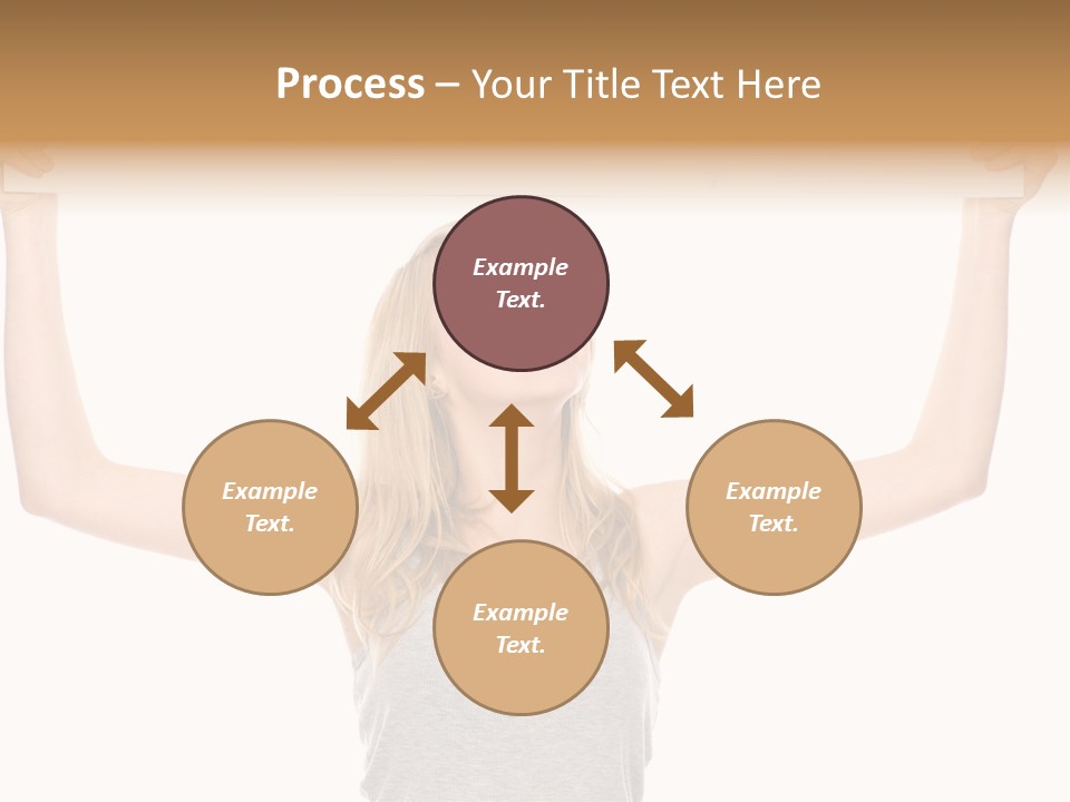 Studio Shot Positive Smile PowerPoint Template