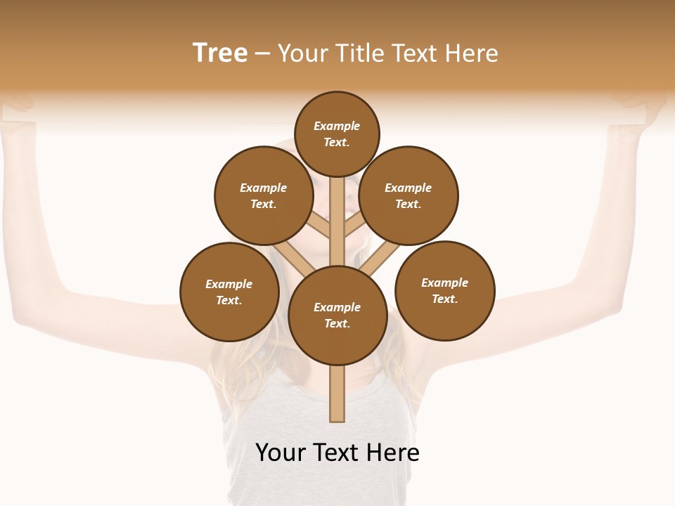 Studio Shot Positive Smile PowerPoint Template