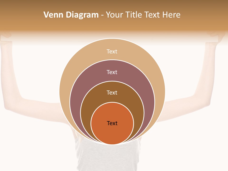 Studio Shot Positive Smile PowerPoint Template