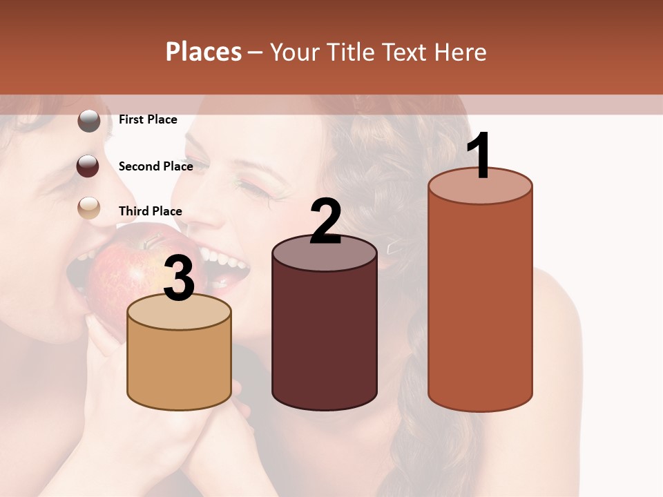 Toothy Vitamins Bite PowerPoint Template