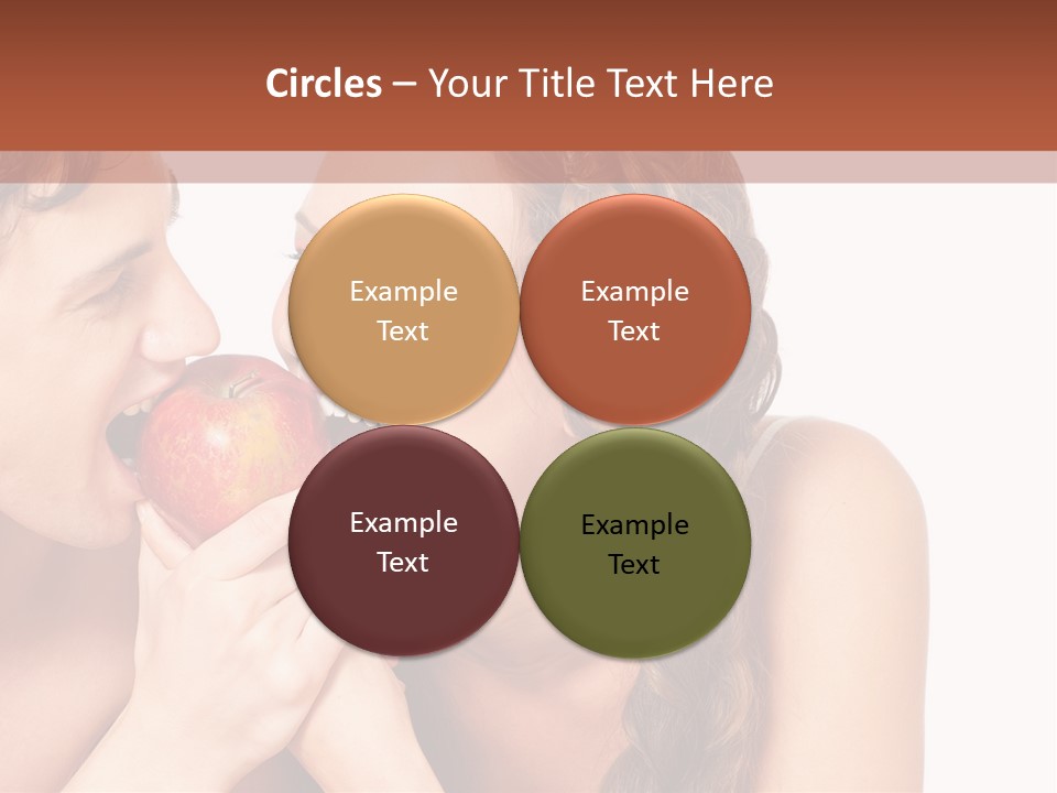 Toothy Vitamins Bite PowerPoint Template