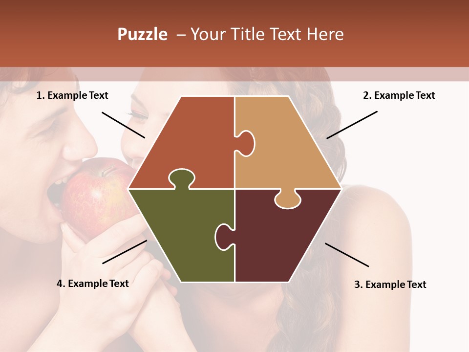 Toothy Vitamins Bite PowerPoint Template