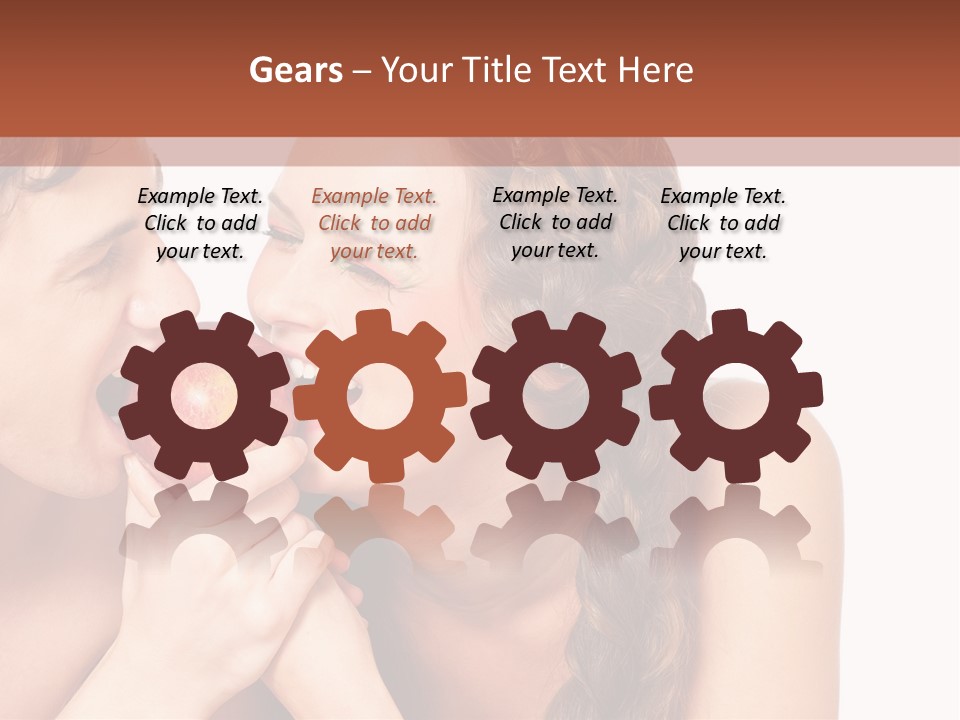 Toothy Vitamins Bite PowerPoint Template