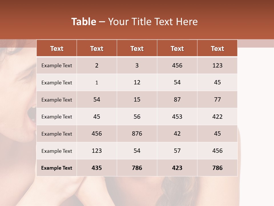 Toothy Vitamins Bite PowerPoint Template