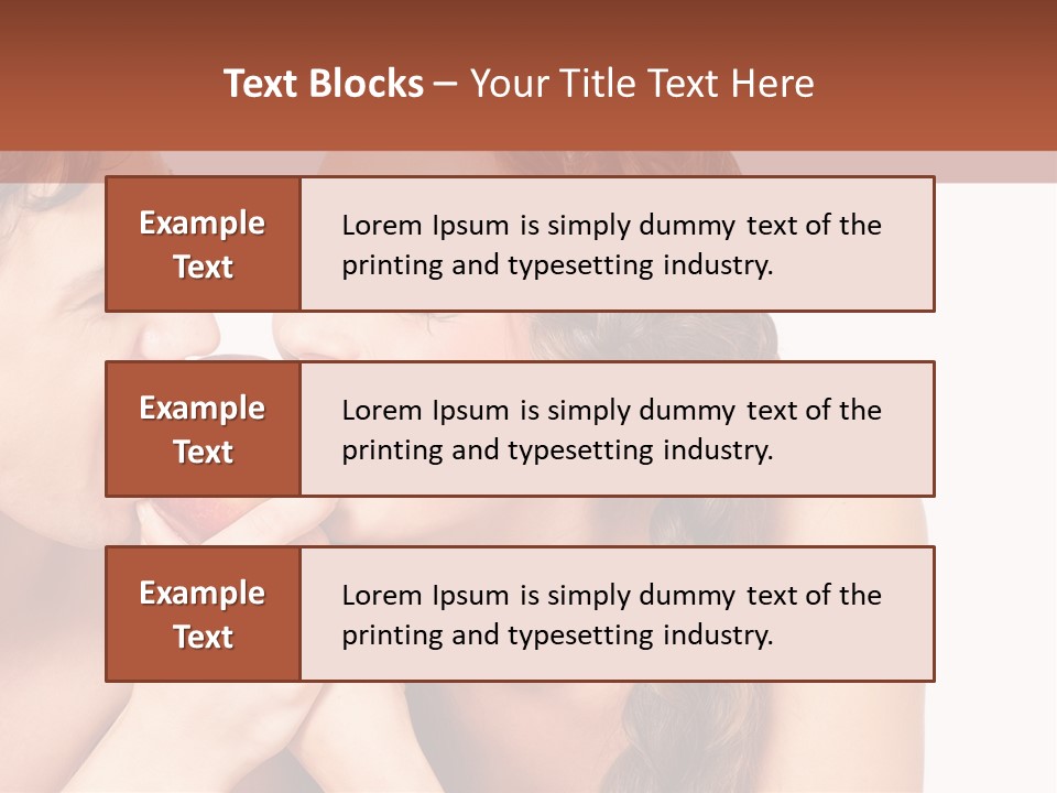 Toothy Vitamins Bite PowerPoint Template