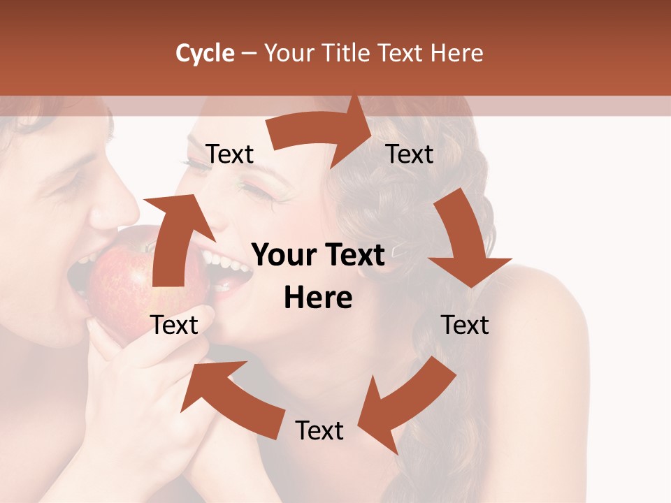 Toothy Vitamins Bite PowerPoint Template