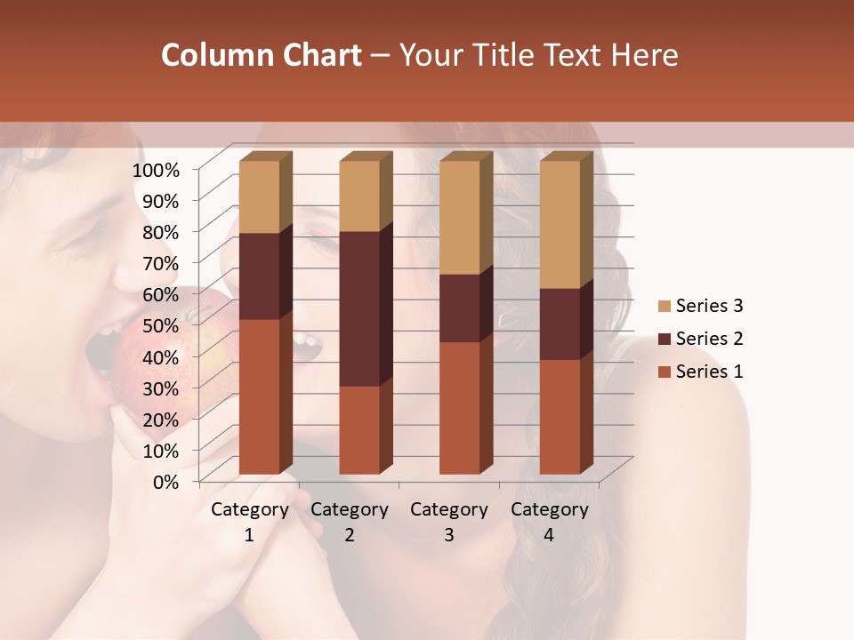 Toothy Vitamins Bite PowerPoint Template