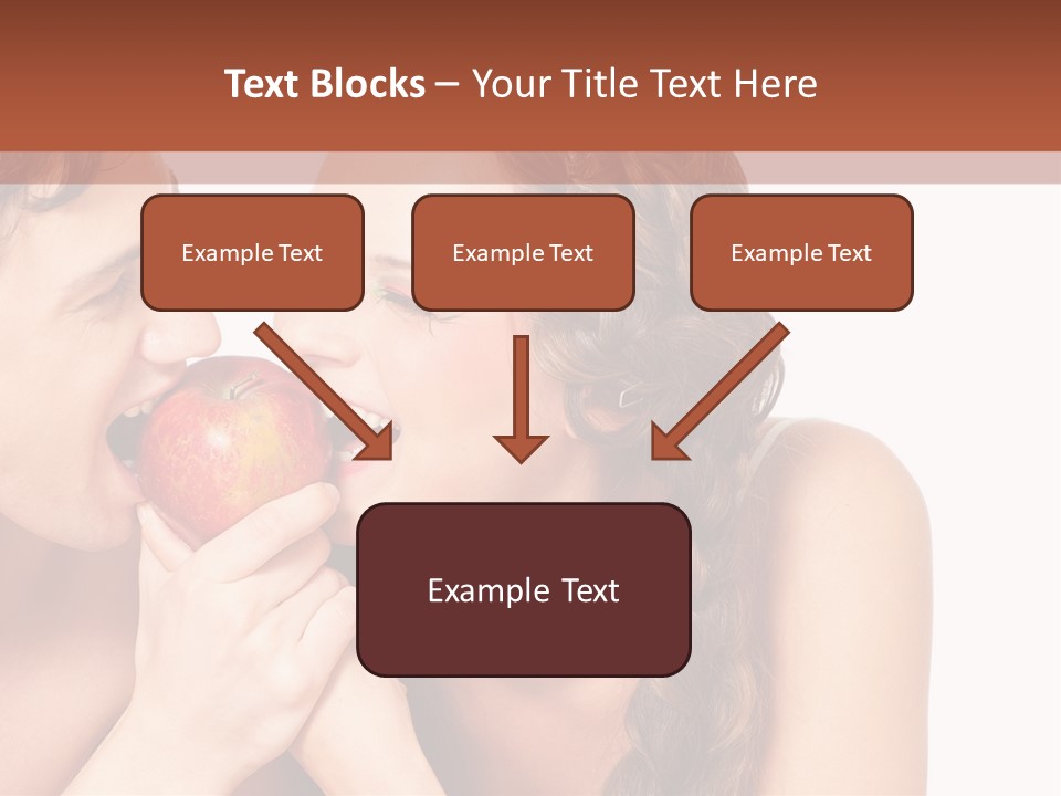 Toothy Vitamins Bite PowerPoint Template