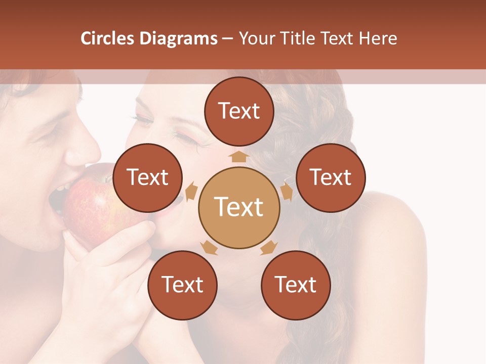 Toothy Vitamins Bite PowerPoint Template