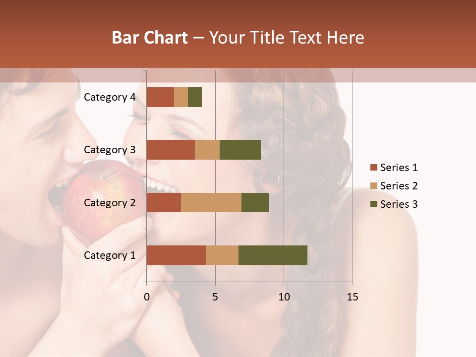Toothy Vitamins Bite PowerPoint Template