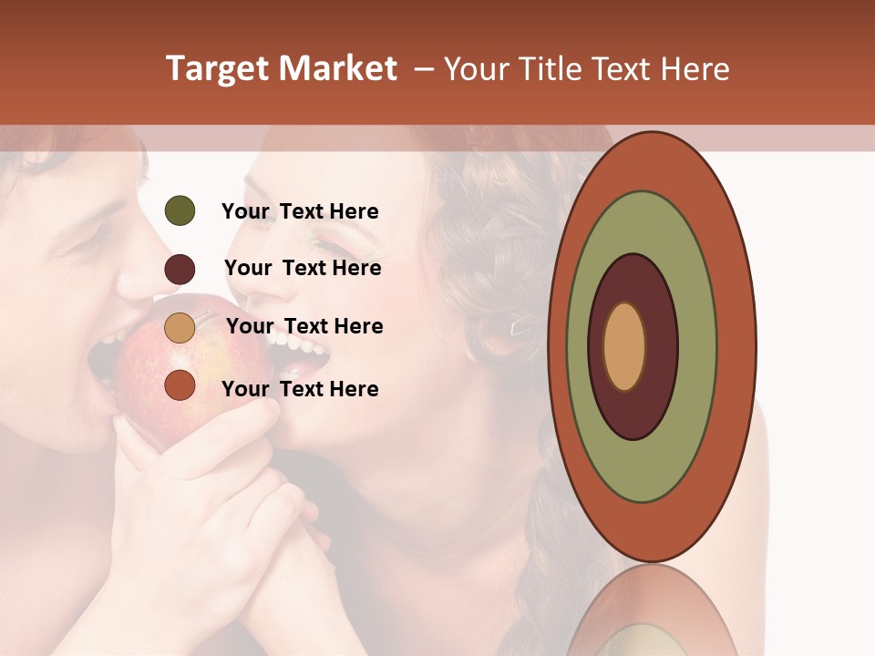 Toothy Vitamins Bite PowerPoint Template