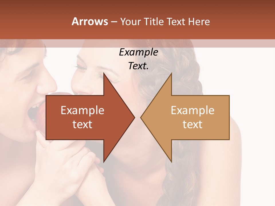 Toothy Vitamins Bite PowerPoint Template