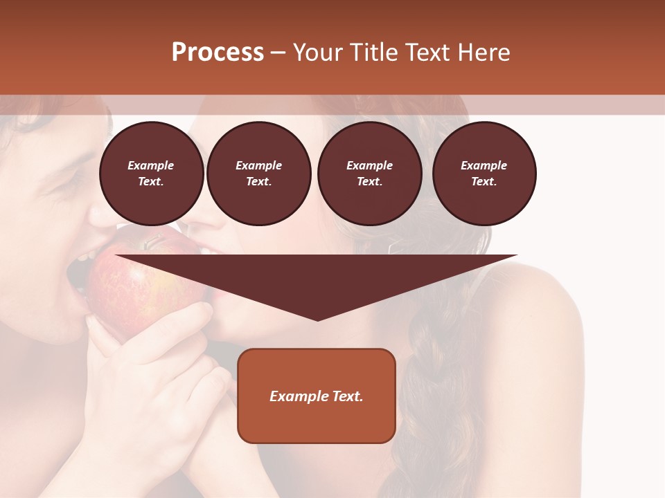 Toothy Vitamins Bite PowerPoint Template