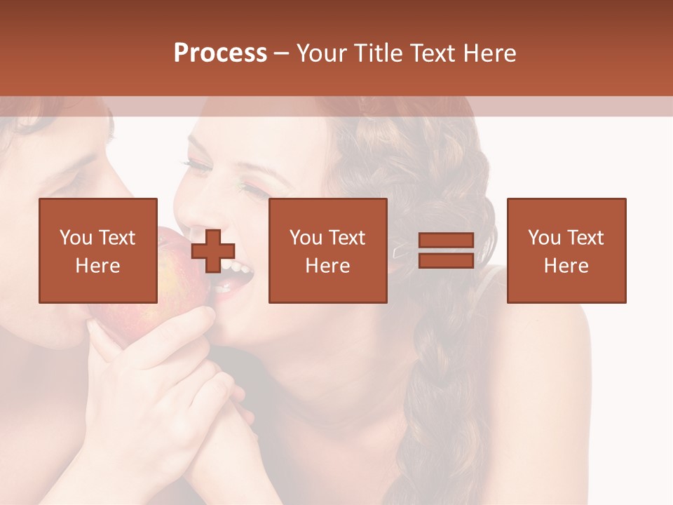 Toothy Vitamins Bite PowerPoint Template