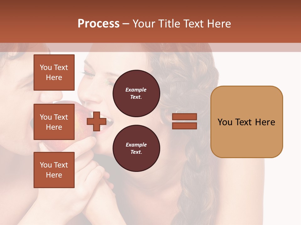 Toothy Vitamins Bite PowerPoint Template