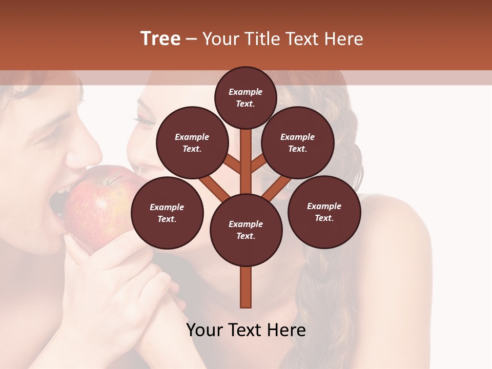 Toothy Vitamins Bite PowerPoint Template