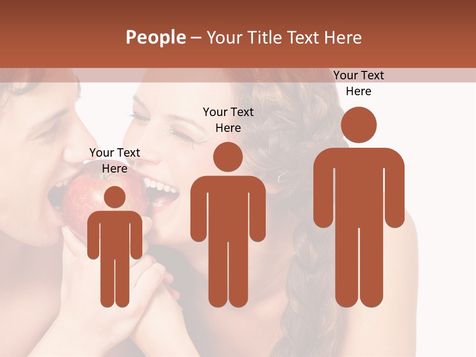 Toothy Vitamins Bite PowerPoint Template